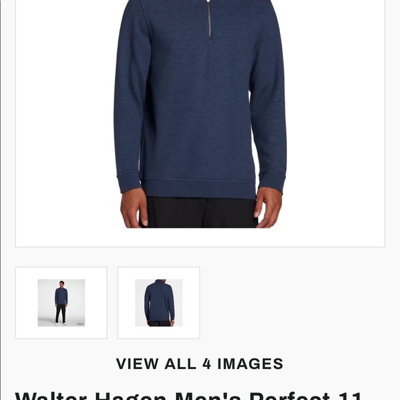 Men’s Walter Hagen Golf XL 1/4-Zip Pullover - Picture 7 of 8